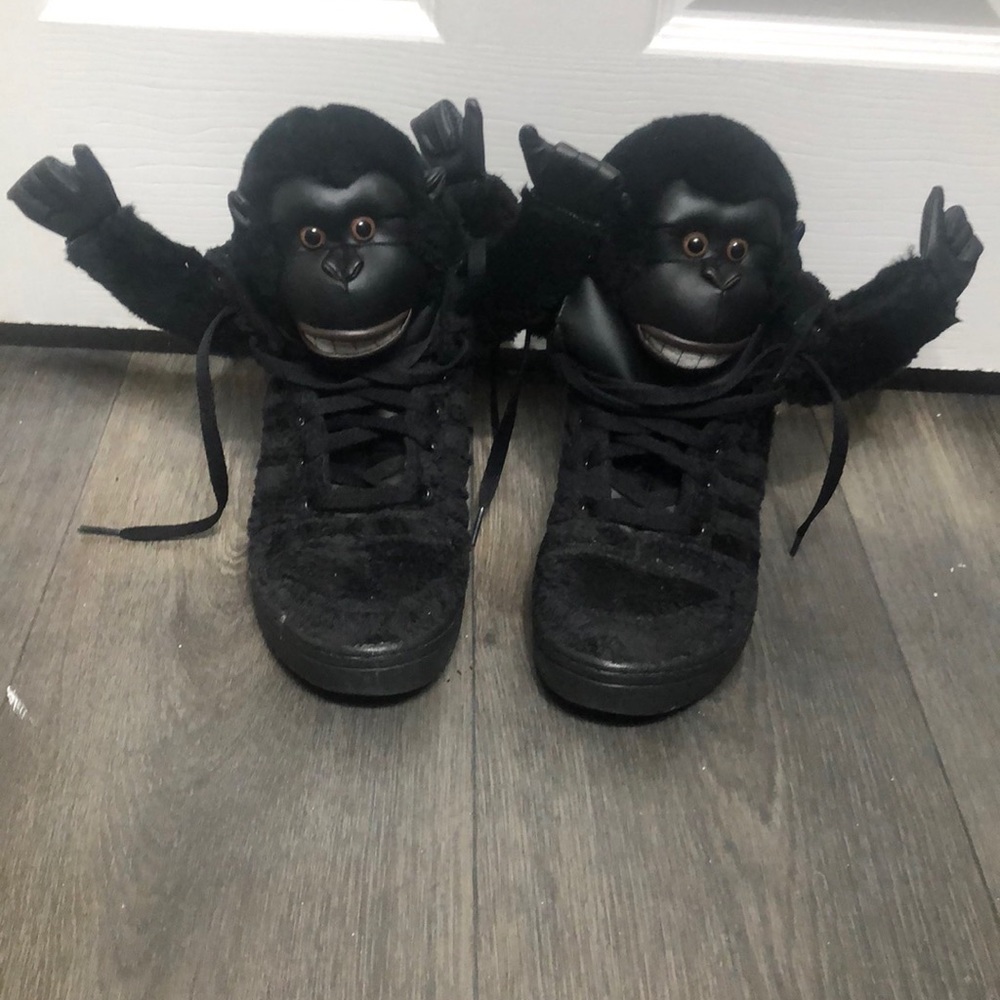 Authentic Adidas x Jeremy Scott Gorilla Shoes